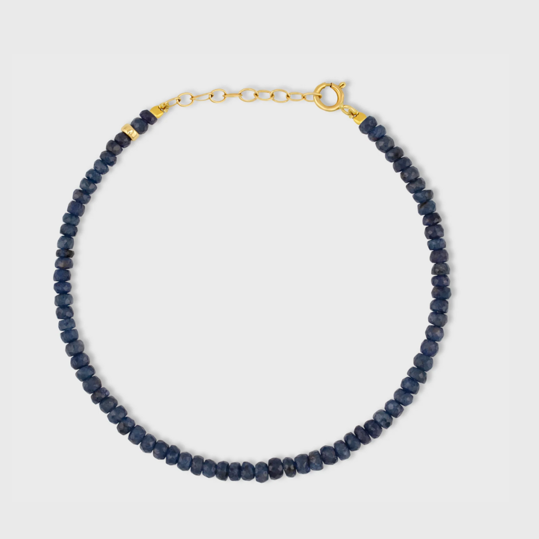 Sapphire September Birthstone Bracelet