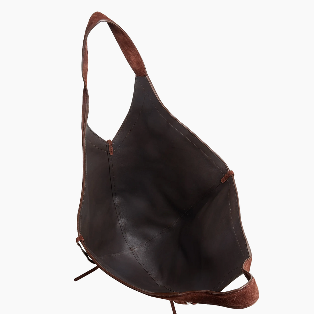 Soft 'M' Suede Hobo