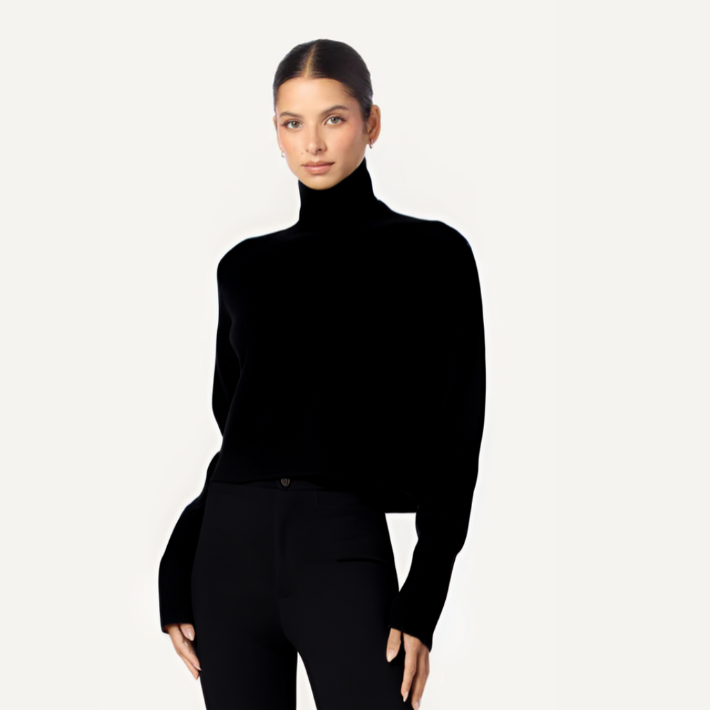 Sable Cashmere Turtleneck