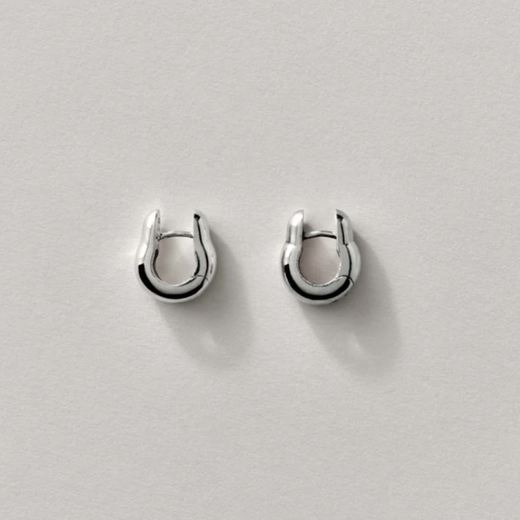 Ample Hinge Hoops, Mini