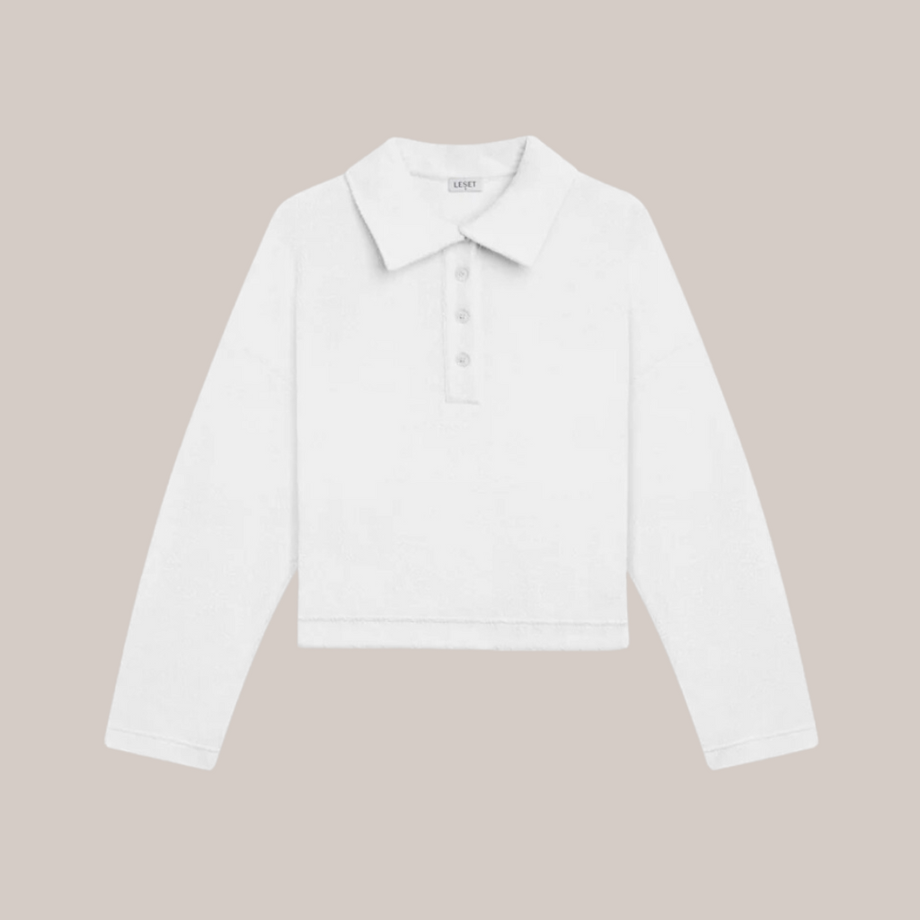 Teddy Collar Pullover