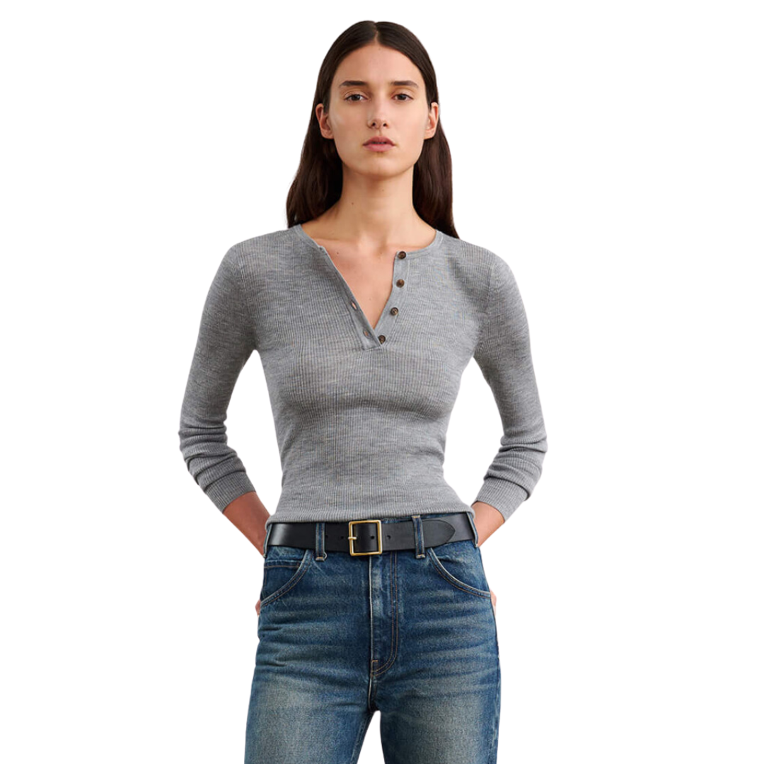 Klarise Henley Knit