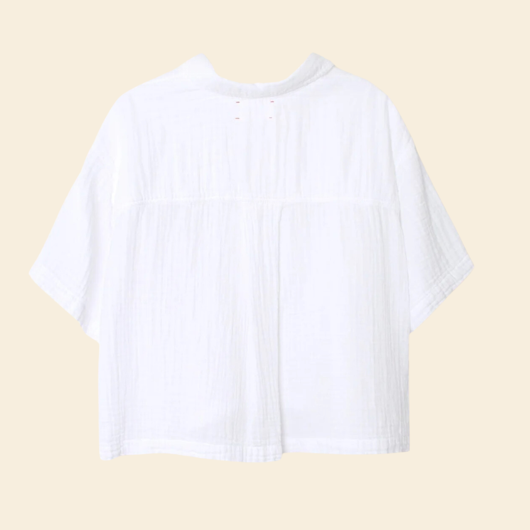 Ansel Blouse White