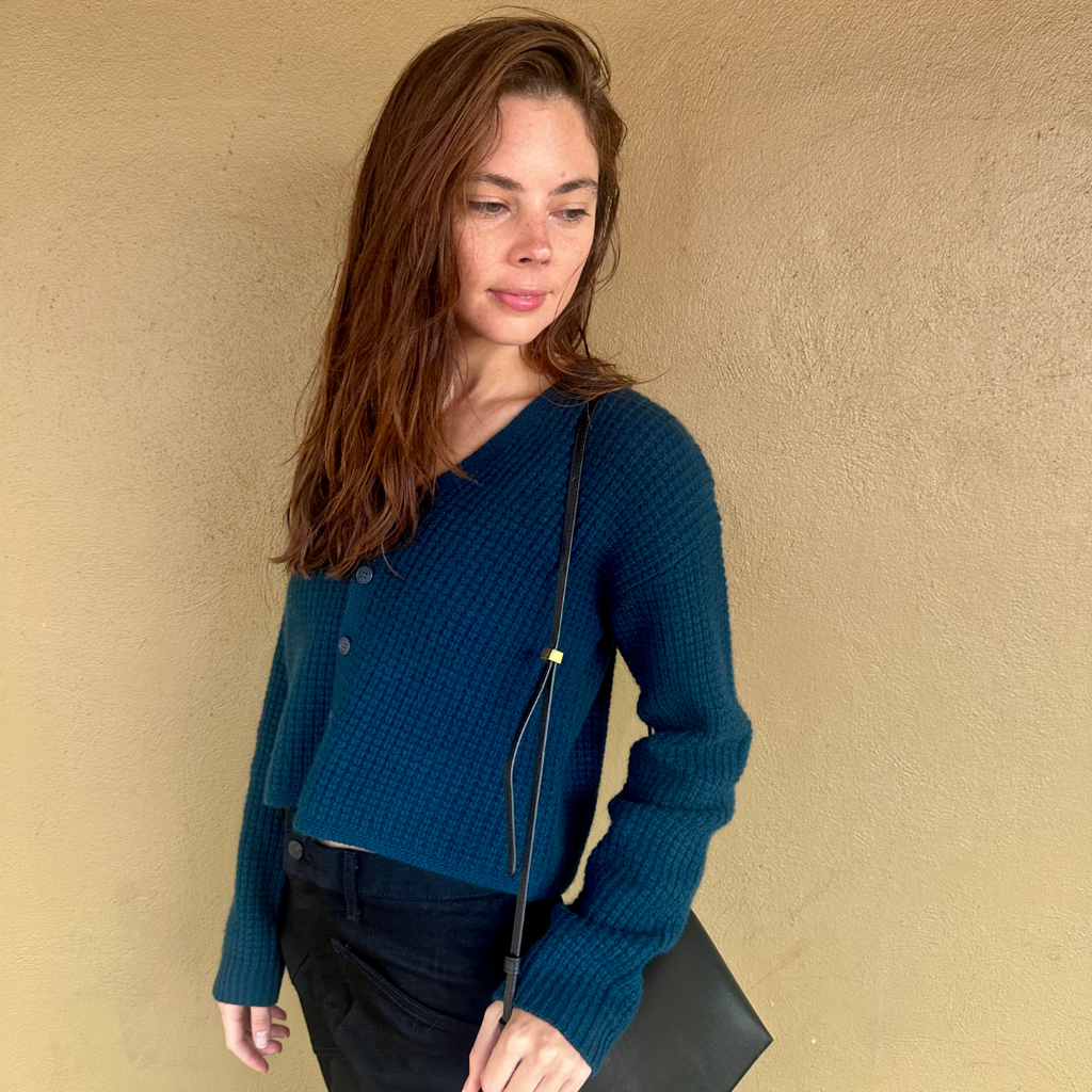 Bianco Cashmere Cardigan