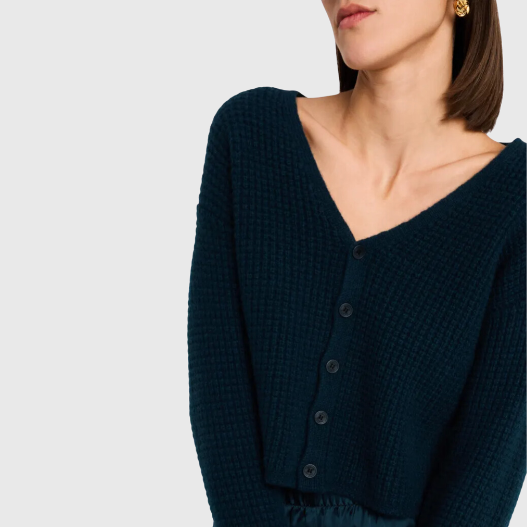 Bianco Cashmere Cardigan
