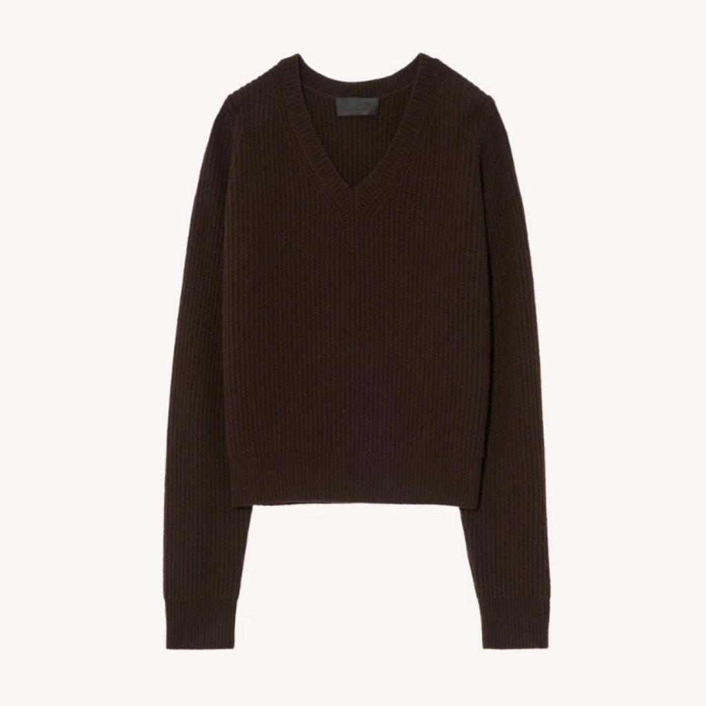 Korina Cashmere V Sweater