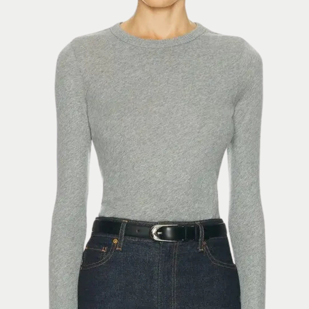 Cashmere Long Sleeve Crewneck