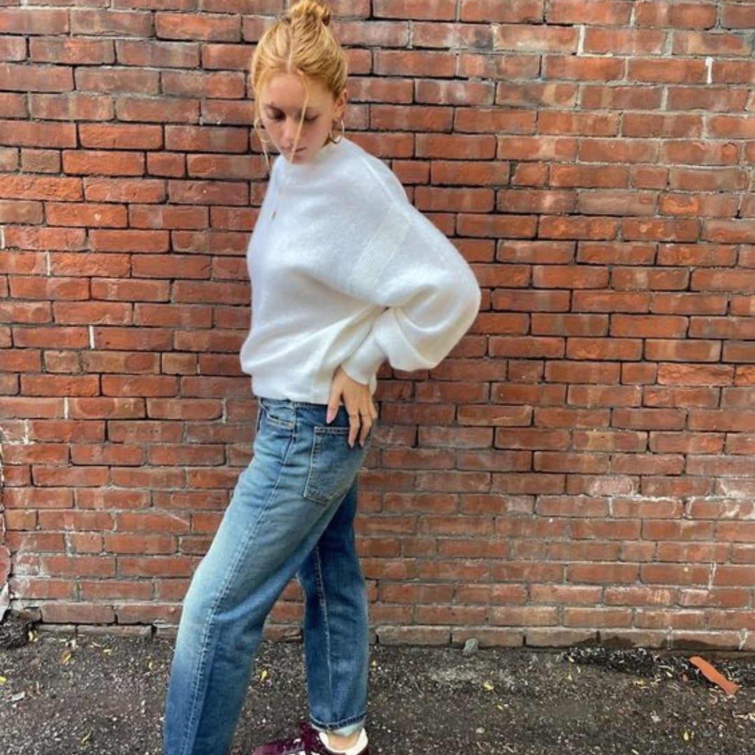 Modena Brushed Cashmere Sweater