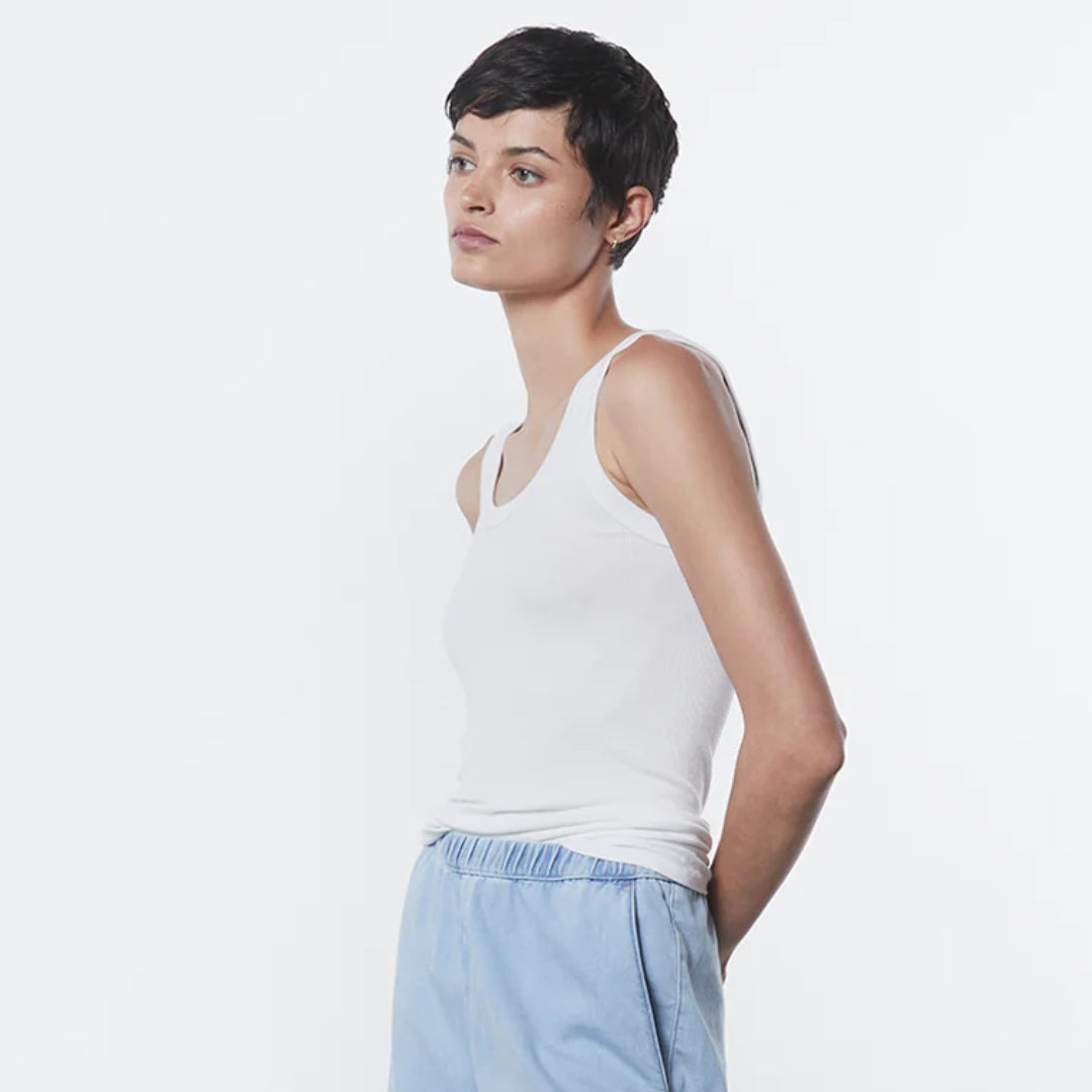 Silk Rib Bold Tank