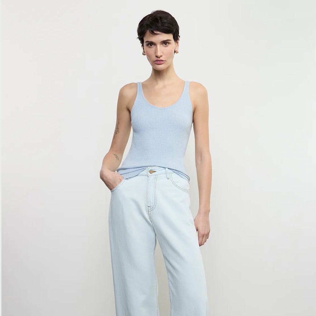 Military Rib Slim Tank
