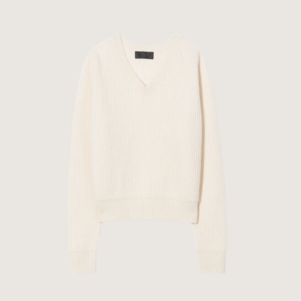 Korina Cashmere V Sweater