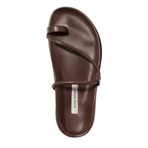 Bari Sandal Espresso Leather