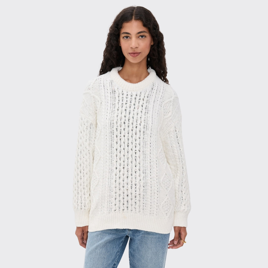 Oversized Aran Sweater