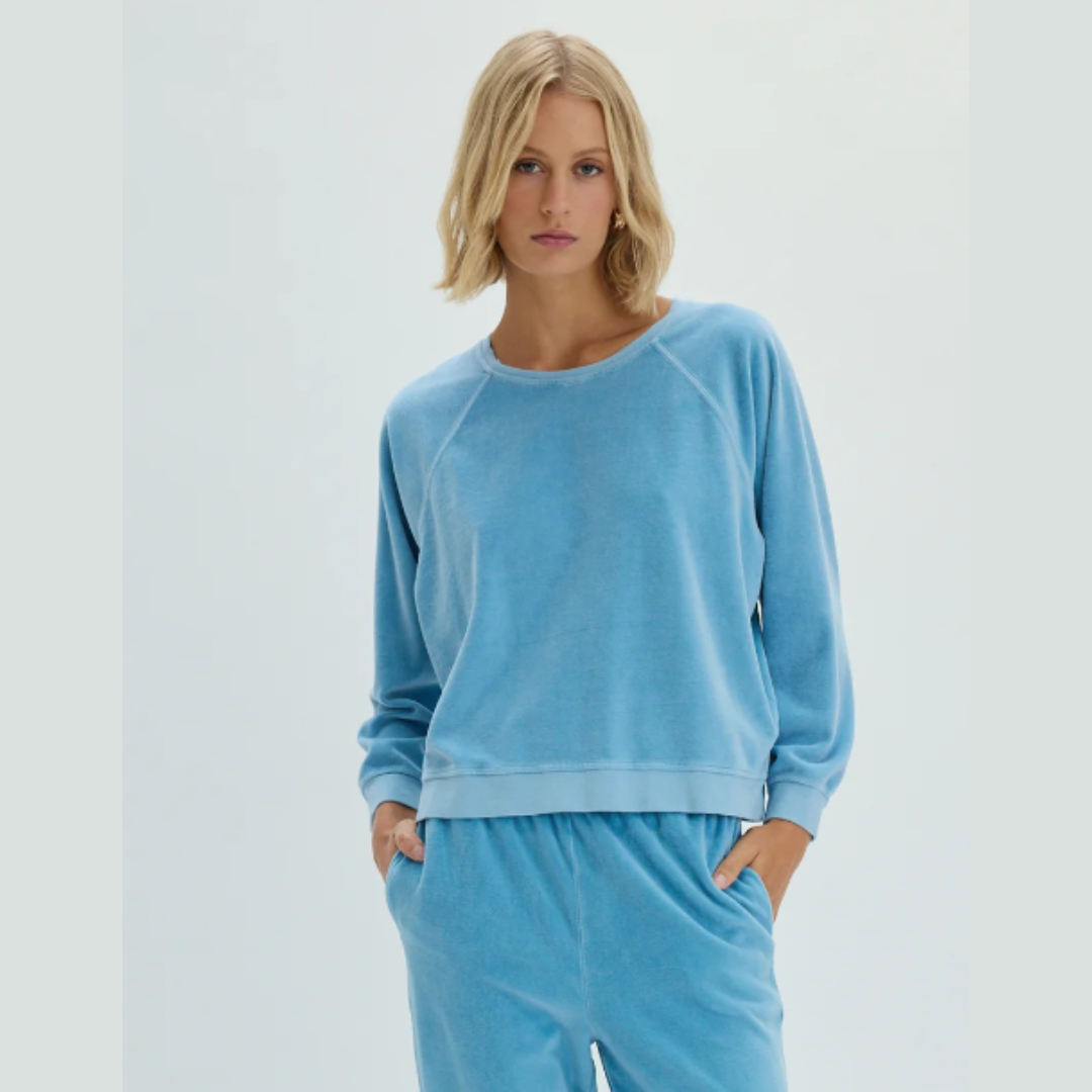 Velour Muse Sweatshirt