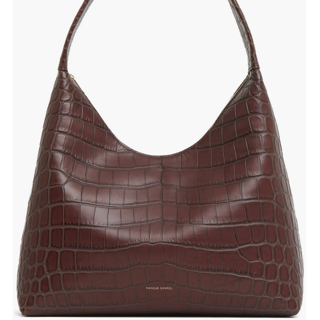 Candy Embossed Croc Hobo