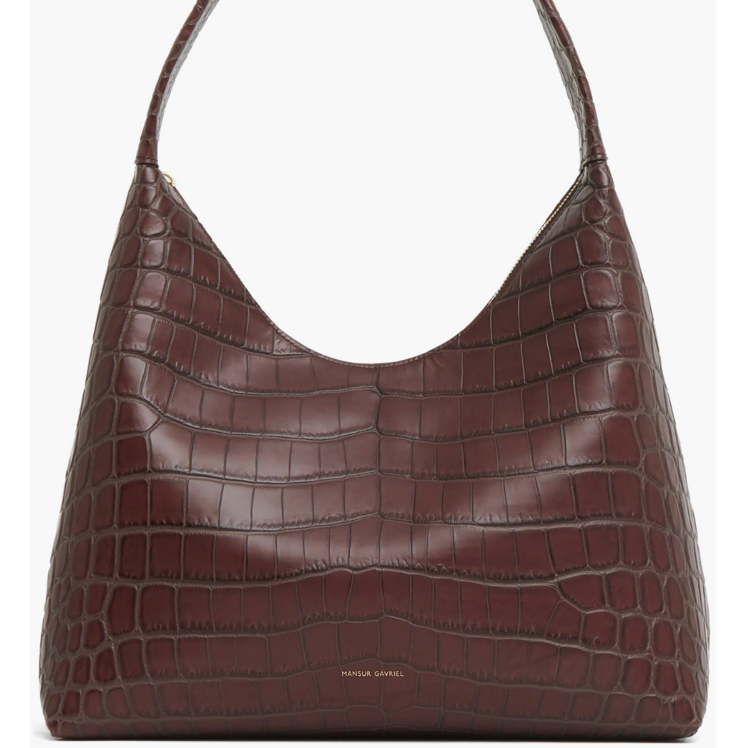 Candy Embossed Croc Hobo