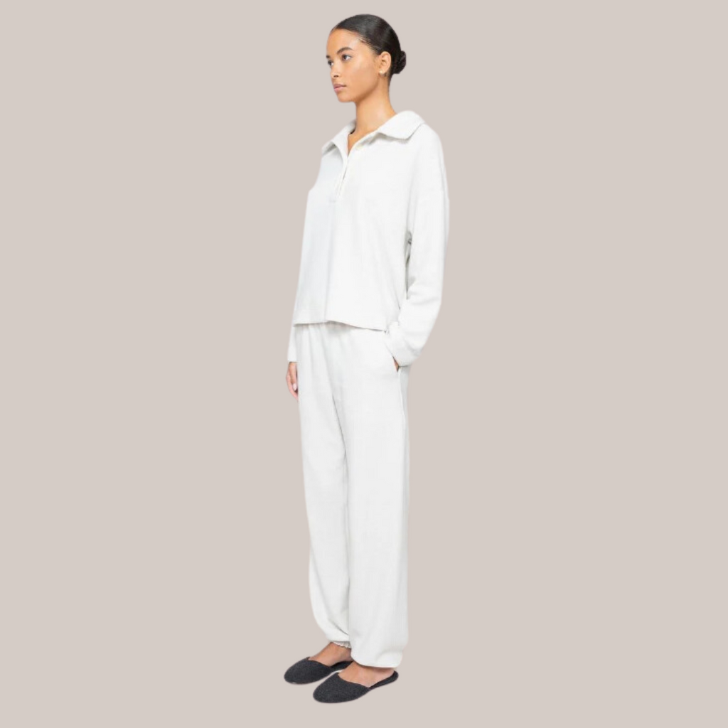 Teddy Collar Pullover