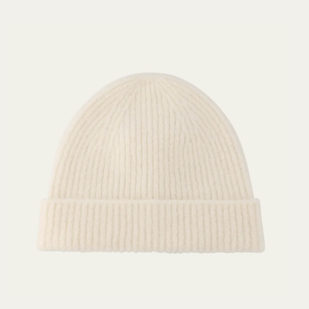 Cashmere  Bouclé Beanie