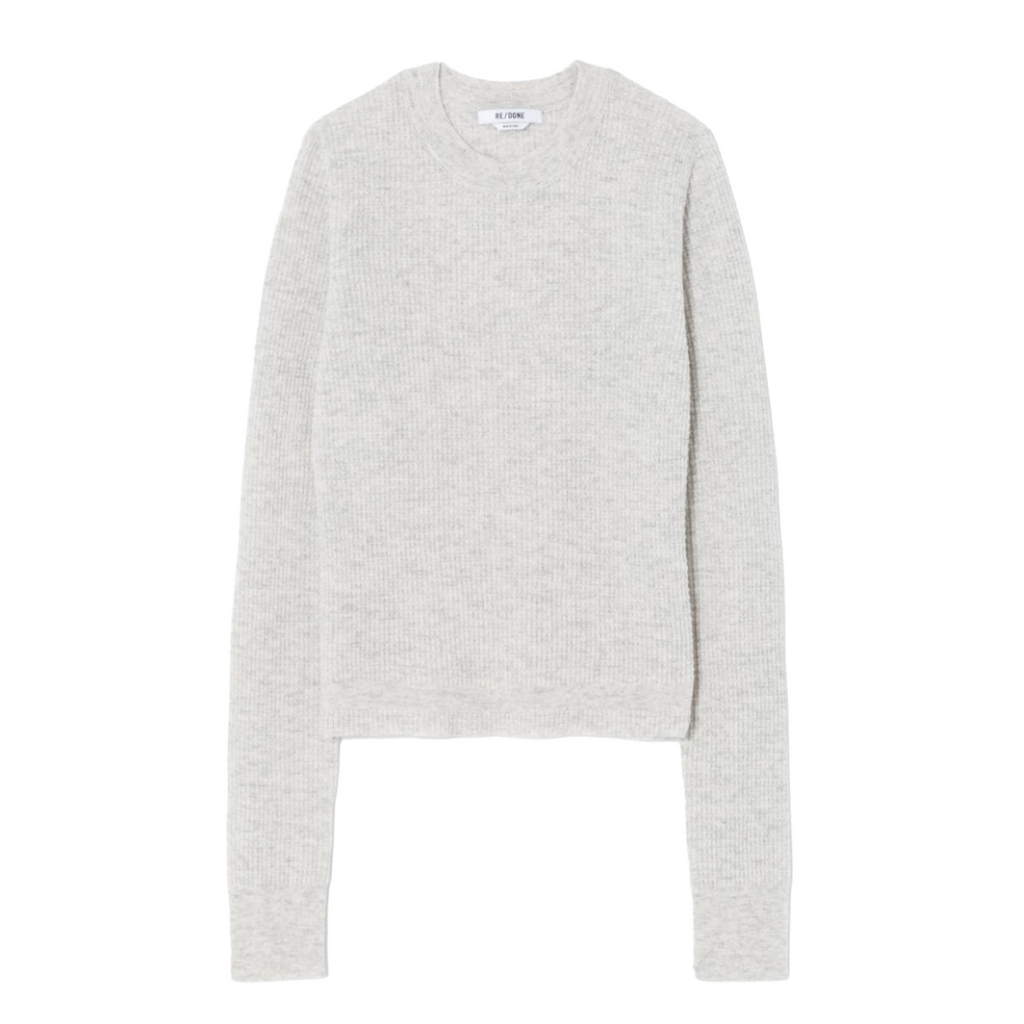 Waffle Slim Pullover
