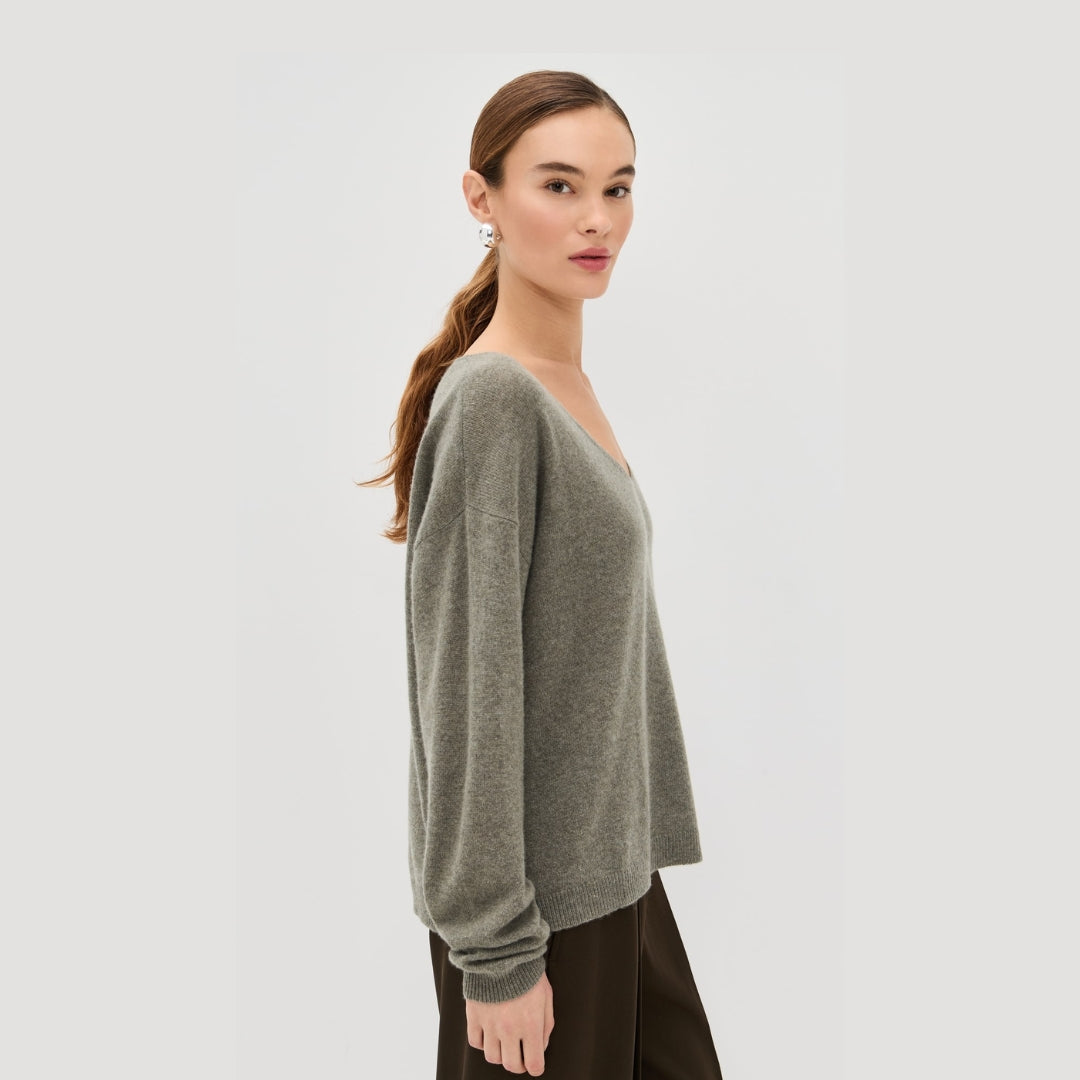 Tibet Cashmere V Neck
