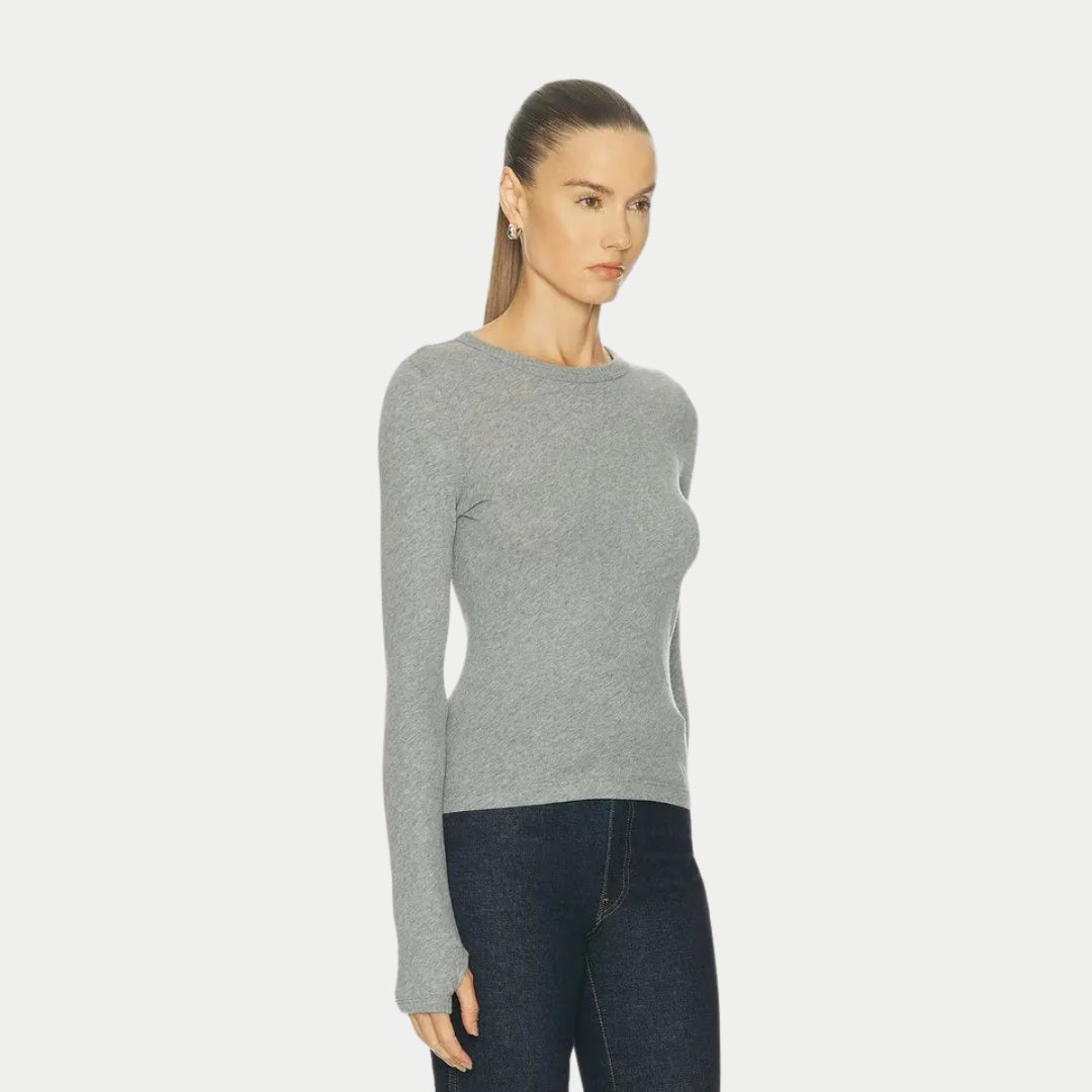 Cashmere Long Sleeve Crewneck