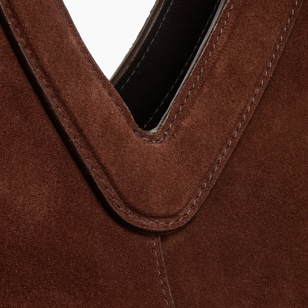 Soft 'M' Suede Hobo