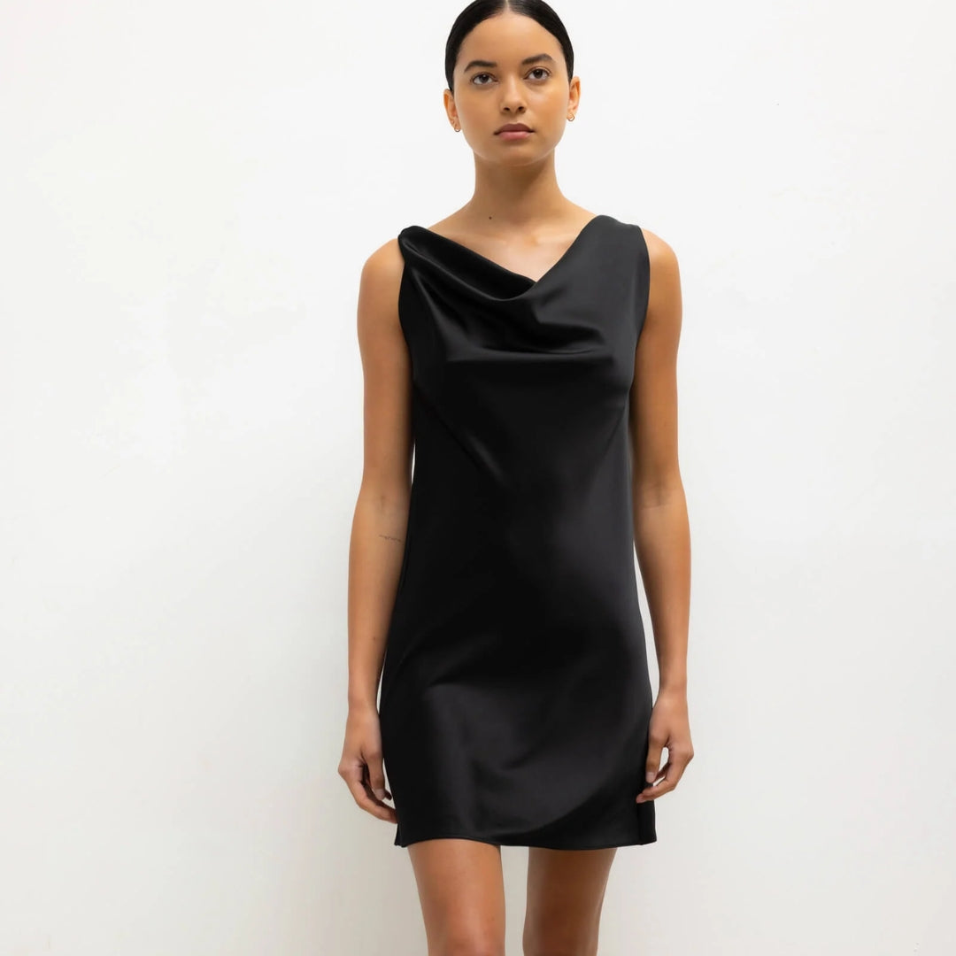 Barb Cowl Mini Dress