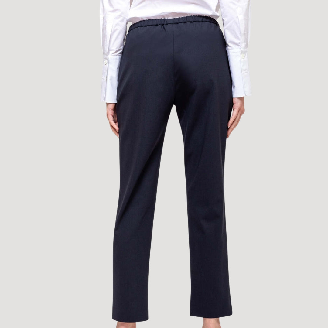 Slim Pull on Pant - Navy