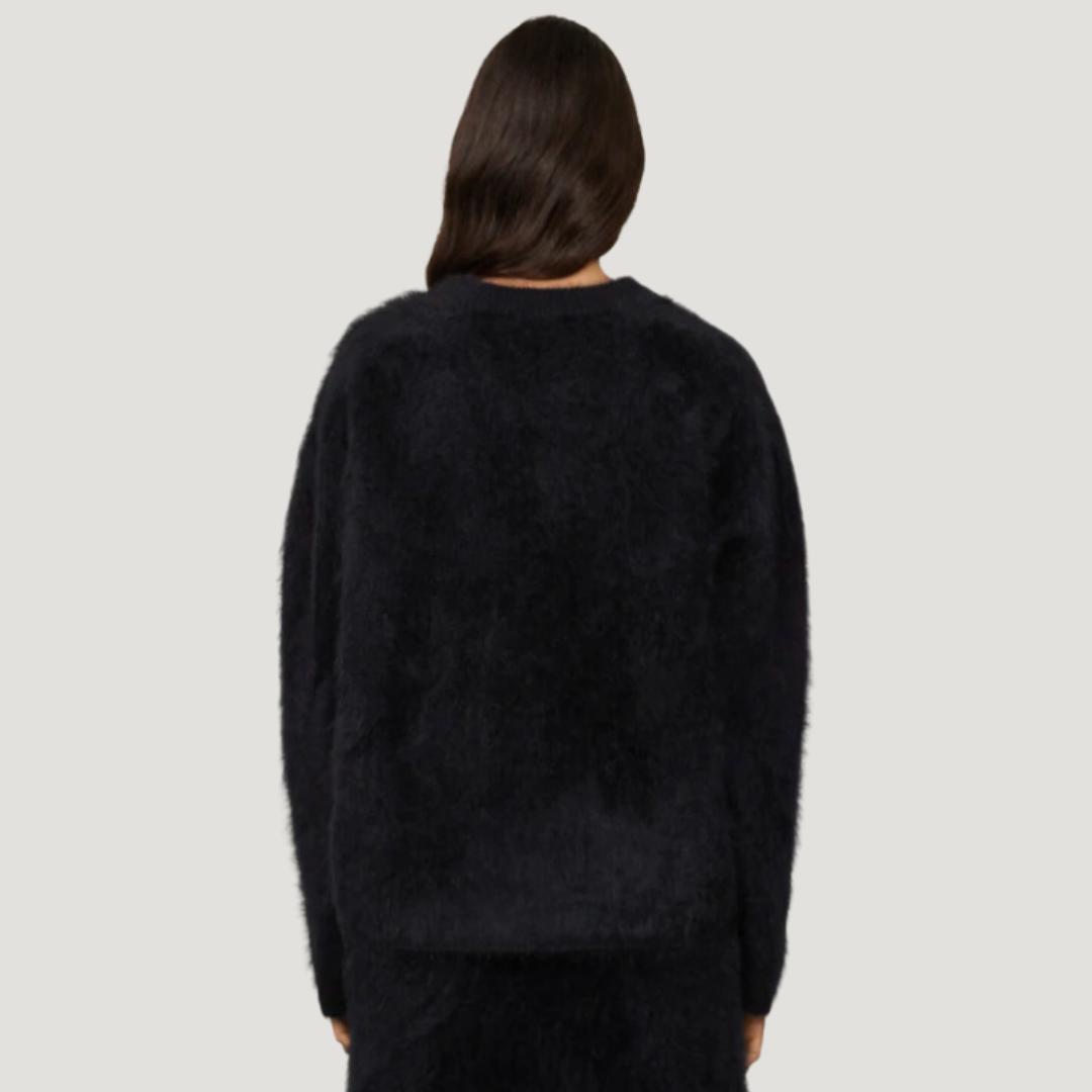 Natalia Brushed Cashmere Sweater