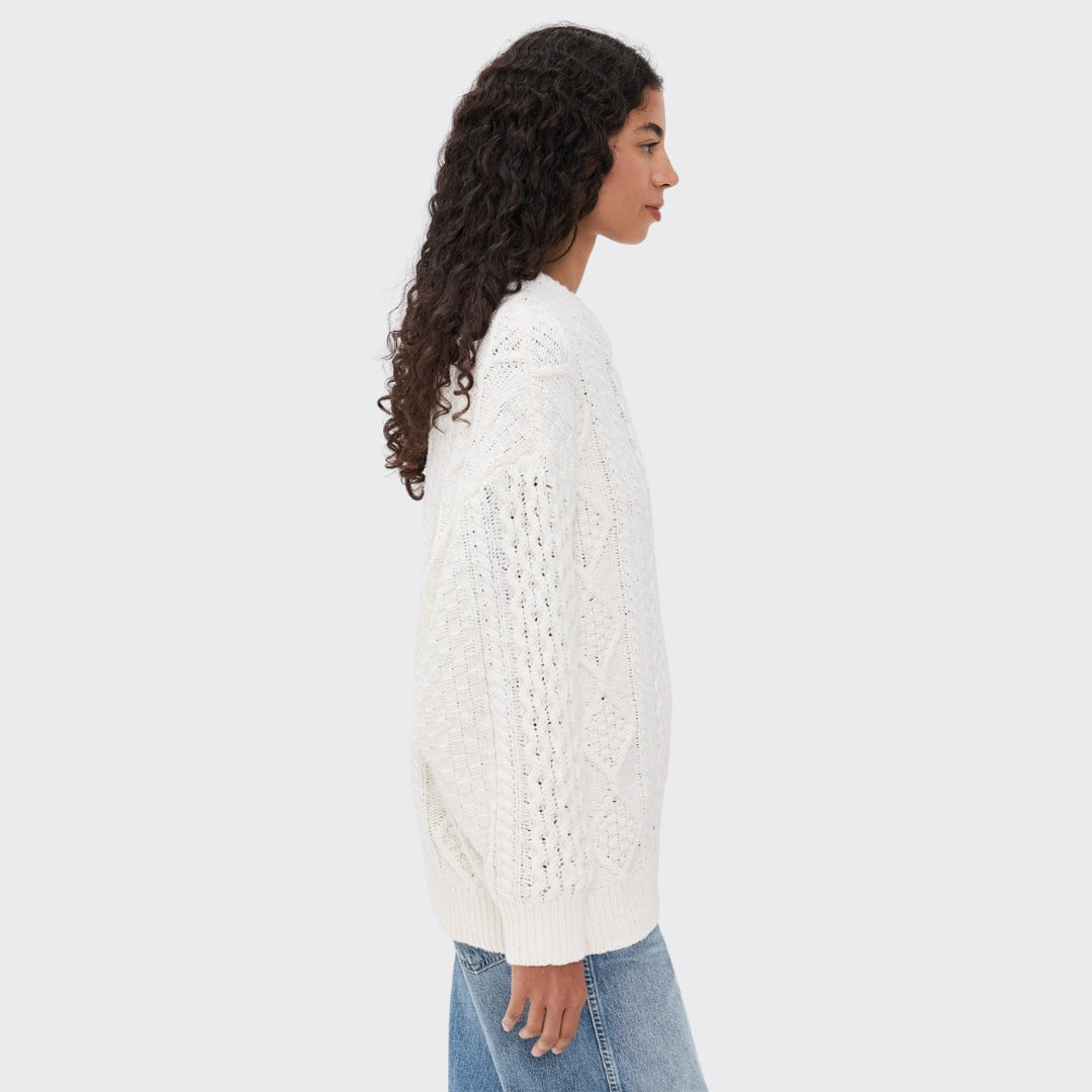 Oversized Aran Sweater