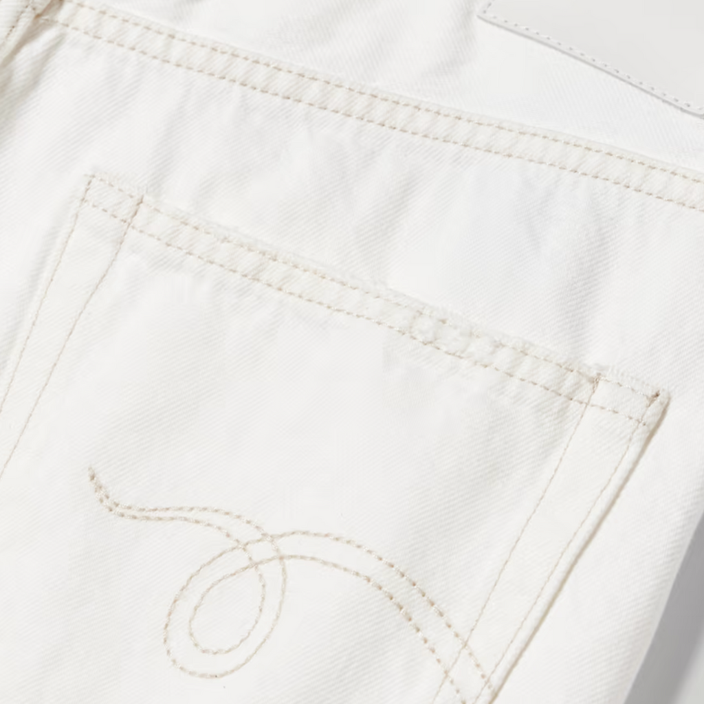 Boyfriend Jean White Denim