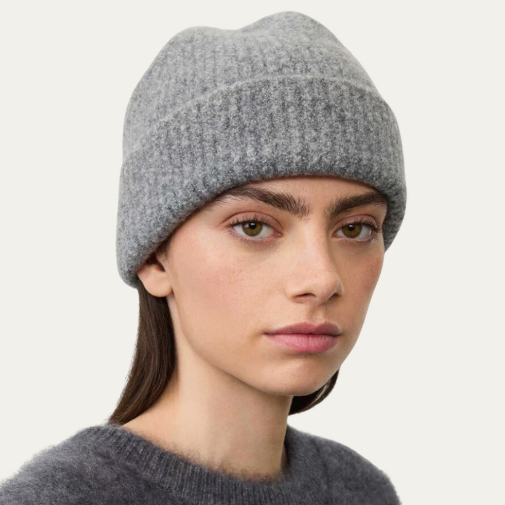 Cashmere Bouclé Beanie