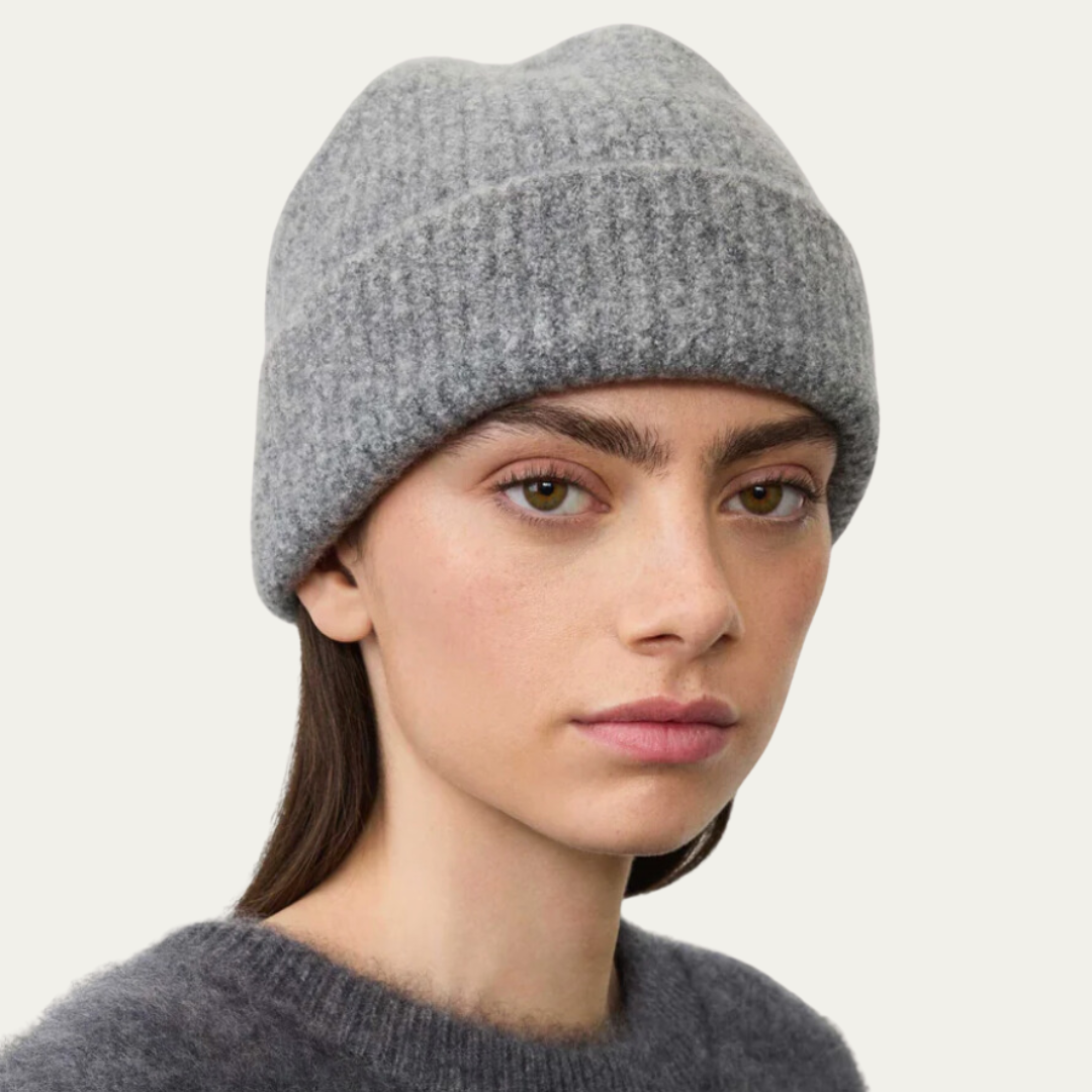 Cashmere Bouclé Beanie