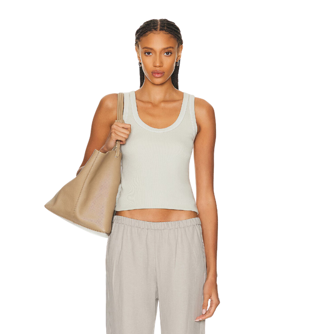 Supima Rib Tank Mist