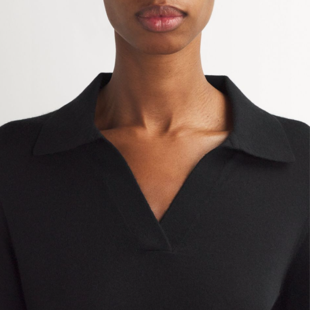 Fragal Cashmere Polo Top