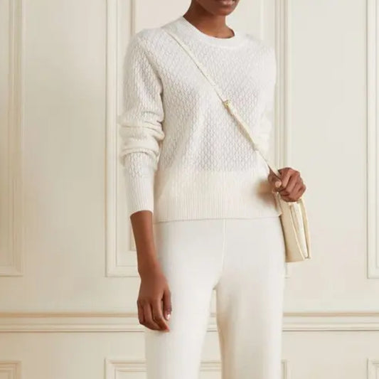 Lourdes Pointelle Sweater