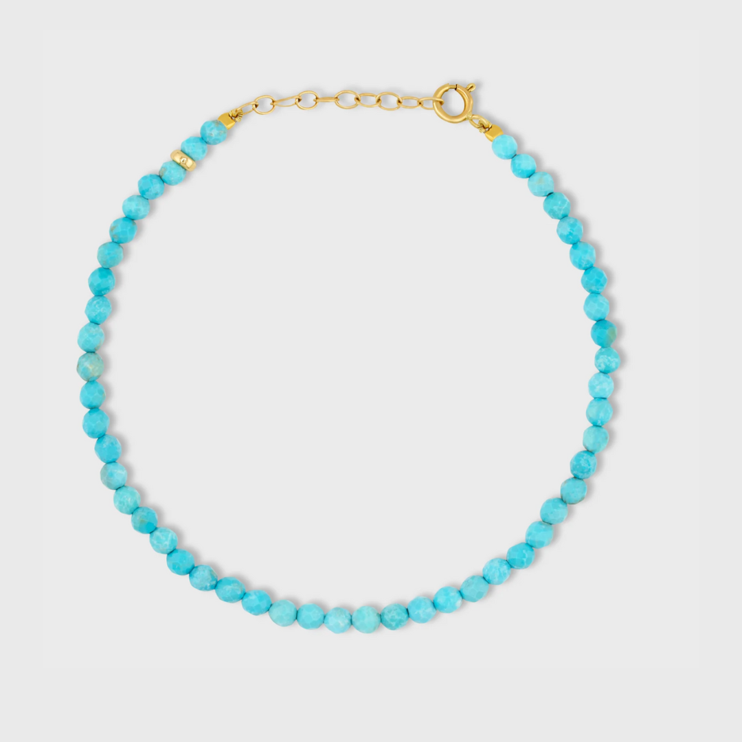 Turquoise December Birthstone Bracelet