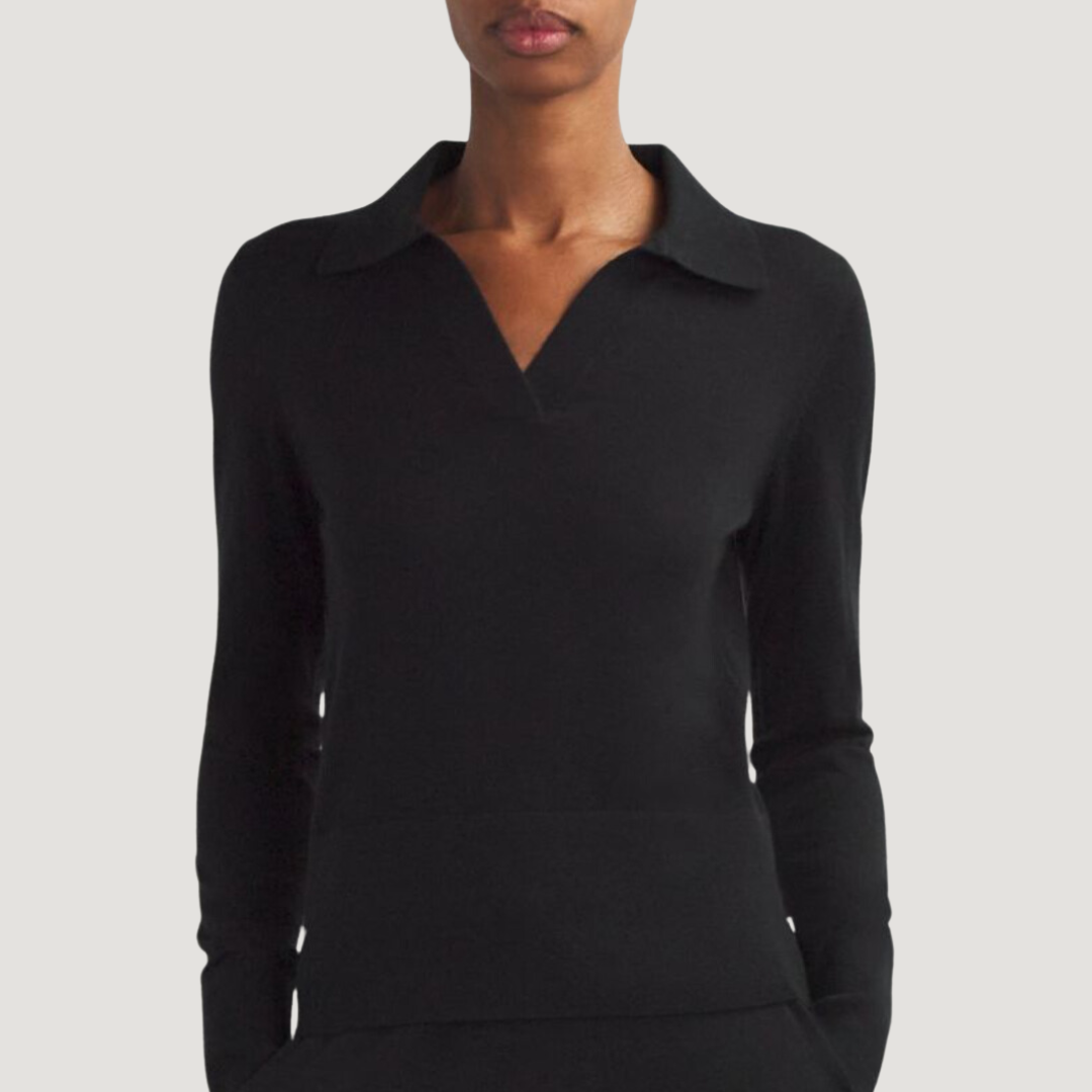 Fragal Fragal Cashmere Polo Top – Liebling